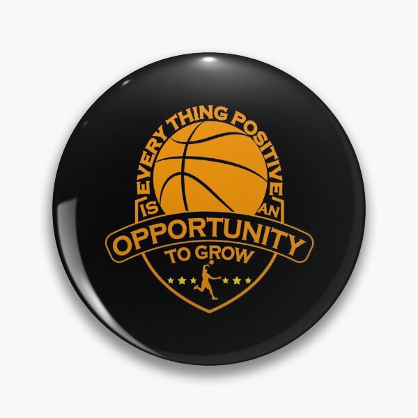 Item preview, every thing positive is an opportunity to grow, basketball designed and sold by YAHIA-14.