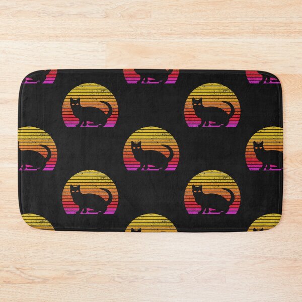 Item preview, Retro sun cat designed and sold by WOWSOMETHINGNEW.