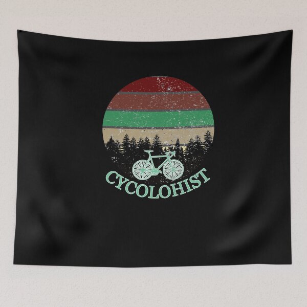 Item preview, Vintage Retro Cycologist Cycling Bicycle Lover Gift Idea  designed and sold by tawscolors.