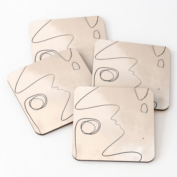 Item preview, Scandinavian abstract line art designed and sold by trajeado14.