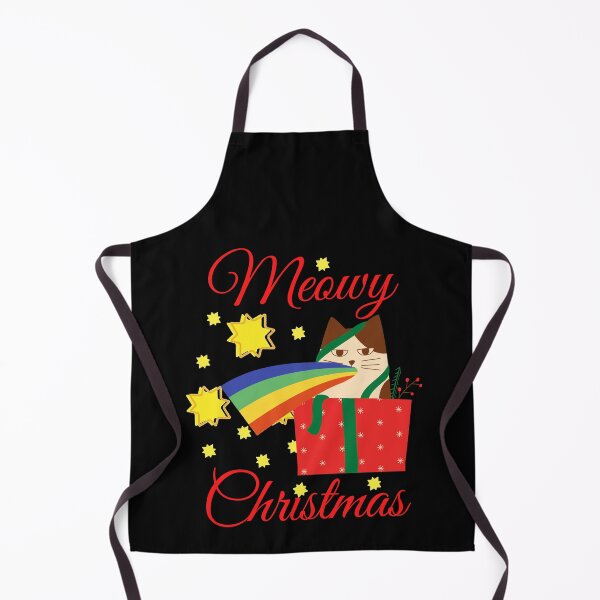 Artikelvorschau, CAT PUKE MEOWY WEIHNACHTEN Herbst Herbst Winter Weihnachtsferien Design entworfen und verkauft von LevelUpMerch.