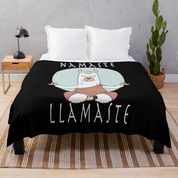 Item preview,  Llamaste Cute, Funny Meditating Yoga Llama Namaste Workout  Tank Top for Women designed and sold by Dadya.
