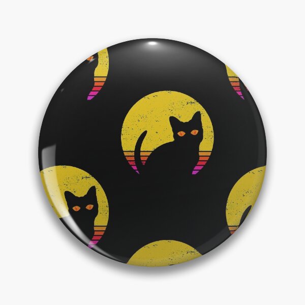 Item preview, Retro sun cat designed and sold by WOWSOMETHINGNEW.