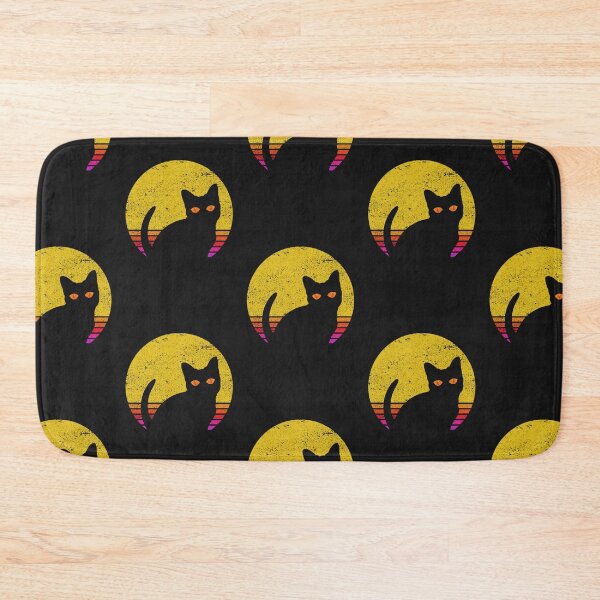 Item preview, Retro sun cat designed and sold by WOWSOMETHINGNEW.