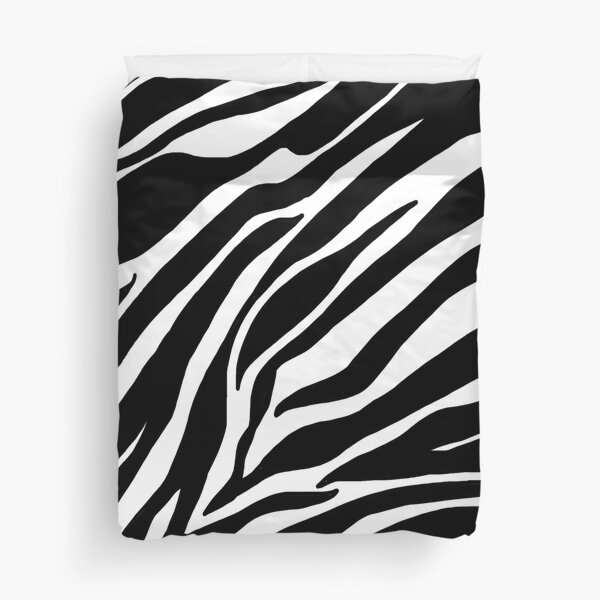 Zebra print Duvet Cover