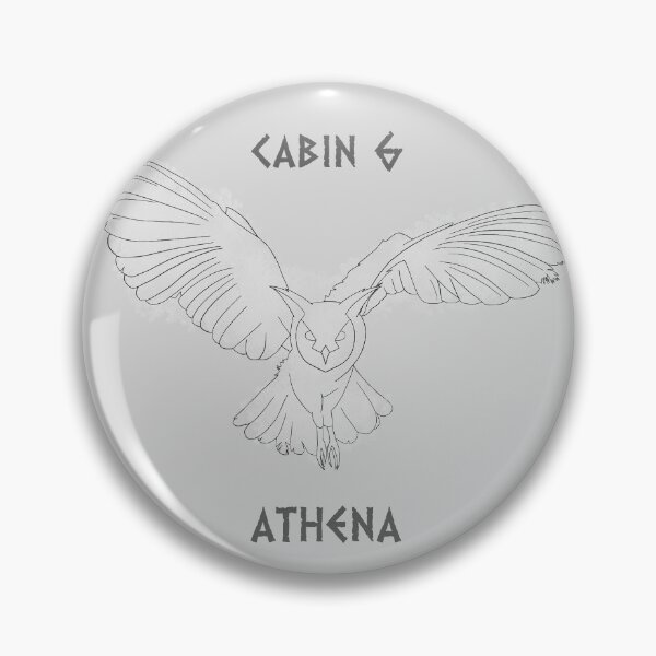 Item preview, athena cabin logo designed and sold by elfdraws.