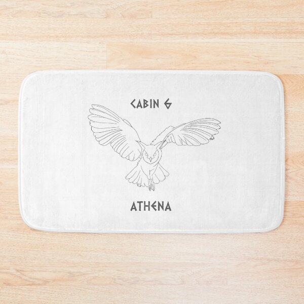 Item preview, athena cabin logo designed and sold by elfdraws.