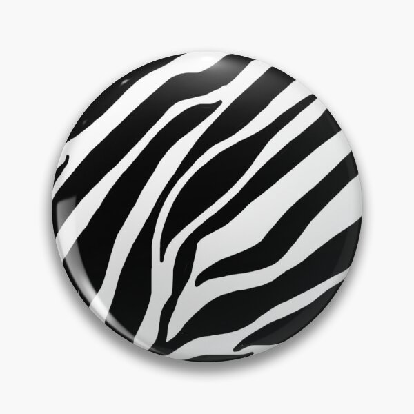 Zebra print Pin