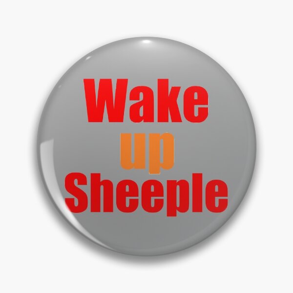 Item preview, WAKE UP SHEEPLE designed and sold by TheRightStorm.
