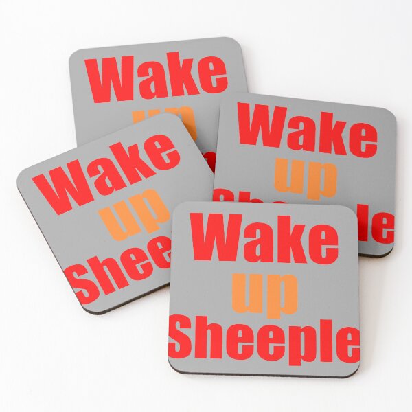 Item preview, WAKE UP SHEEPLE designed and sold by TheRightStorm.