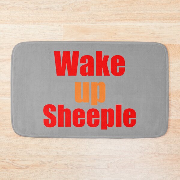 Item preview, WAKE UP SHEEPLE designed and sold by TheRightStorm.