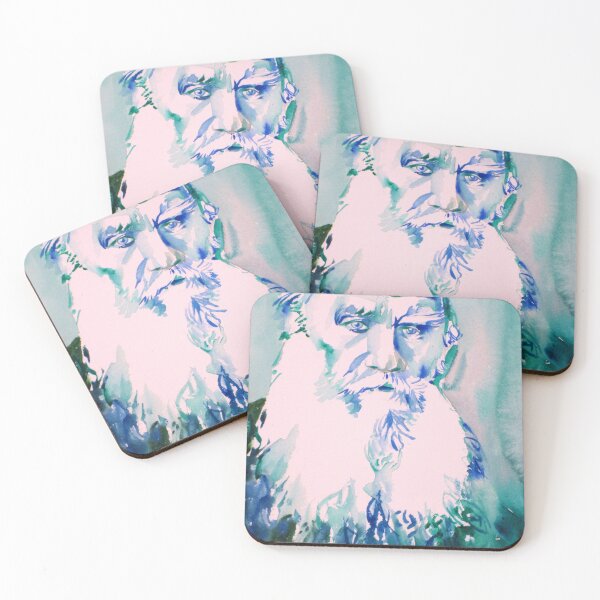 Item preview, LEO TOLSTOY watercolor portrait.6 designed and sold by lautir.