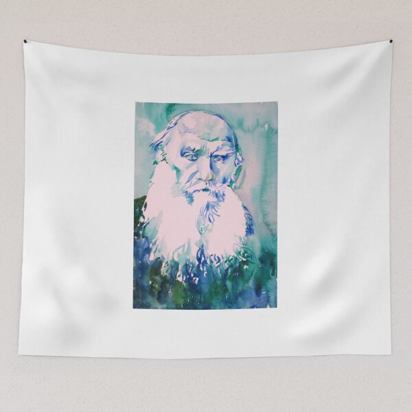 Item preview, LEO TOLSTOY watercolor portrait.6 designed and sold by lautir.