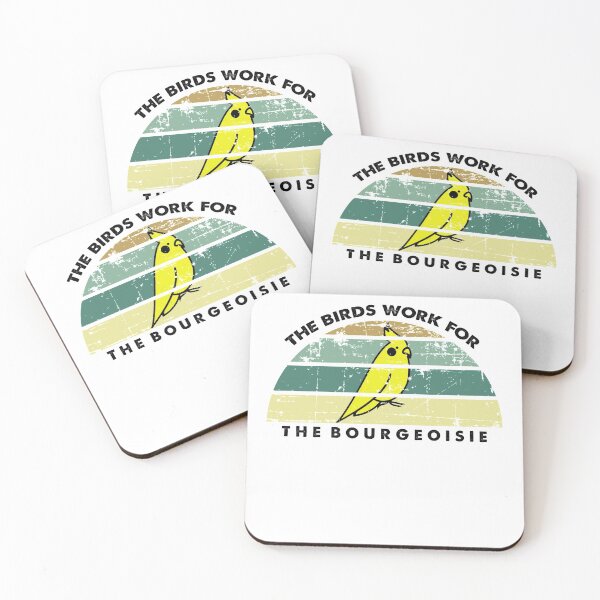 Item preview, The Birds Work For The Bourgeoisie designed and sold by geek  designer™.