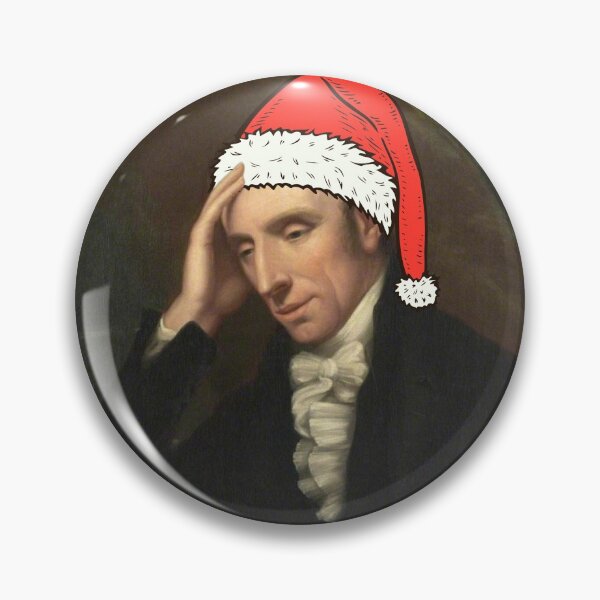 Item preview, William Wordsworth Wearing A Santa Hat designed and sold by Jordbord.