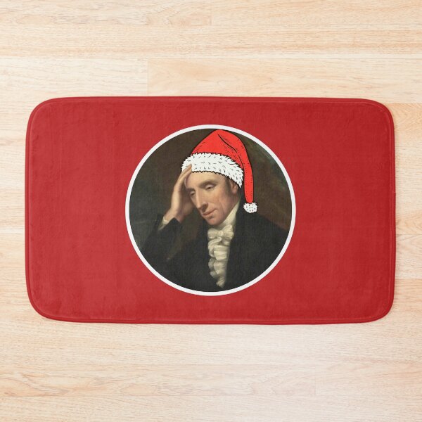 Item preview, William Wordsworth Wearing A Santa Hat designed and sold by Jordbord.