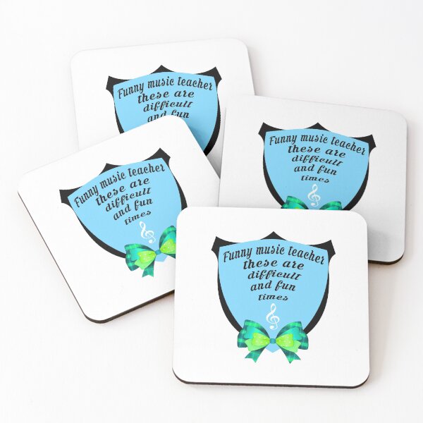 Item preview, Funny music teacher these are difficult and fun times  designed and sold by Mac Store.
