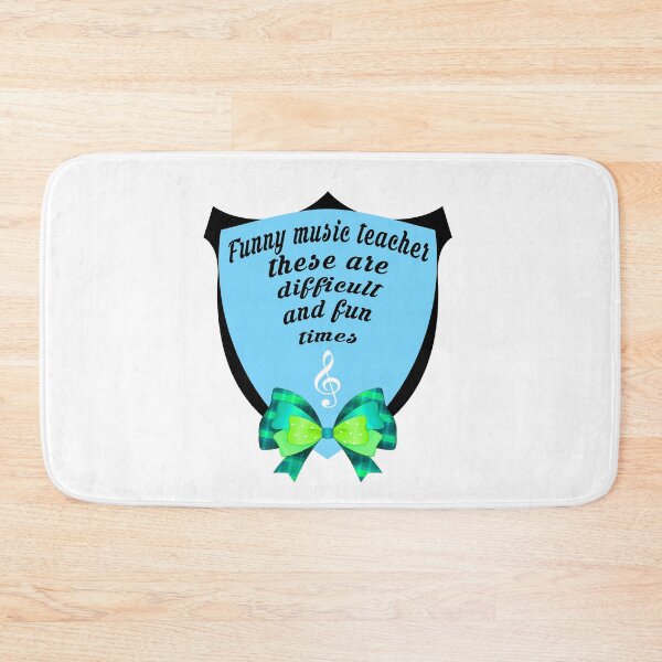 Item preview, Funny music teacher these are difficult and fun times  designed and sold by Mac Store.