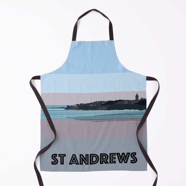 Item preview, West Sands at Sunset (with text), St Andrews, Scotland designed and sold by knileuh.