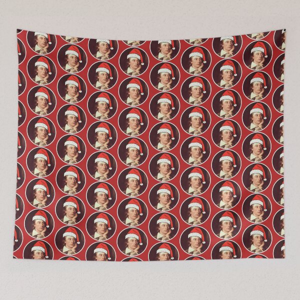 Item preview, John Keats Wearing A Santa Hat designed and sold by Jordbord.