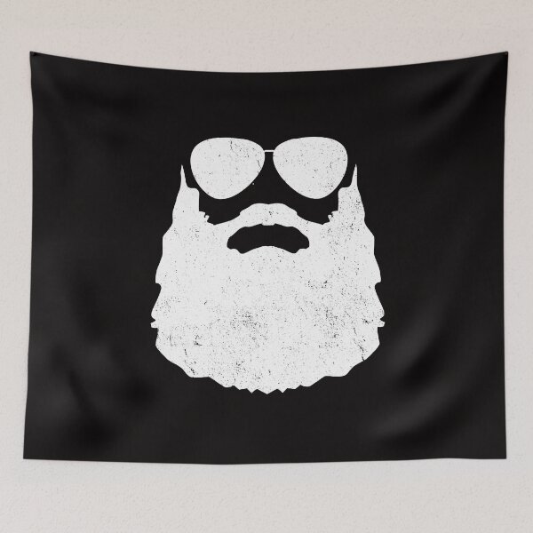 Item preview, Beard full beard man glasses designed and sold by Imutobi.