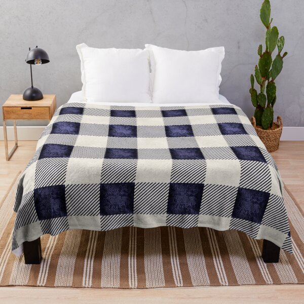 Item preview,  Buffalo Pattern Blue designed and sold by Octavia Soldani.