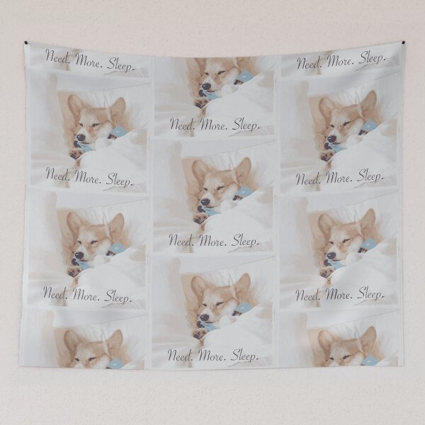 Item preview, Corgi want sleep designed and sold by Evgenija-S.