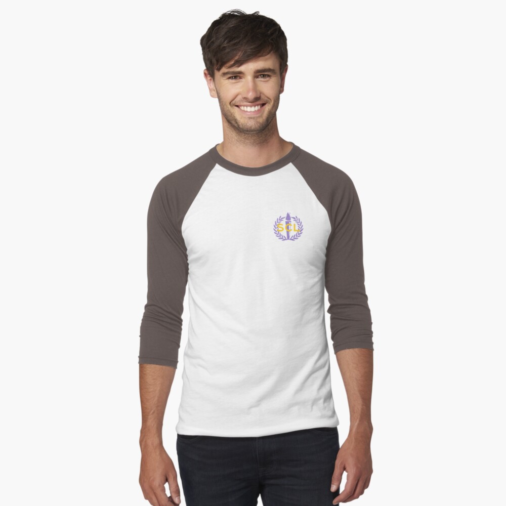SCL Classic Logo Baseball ¾ Sleeve T-Shirt
