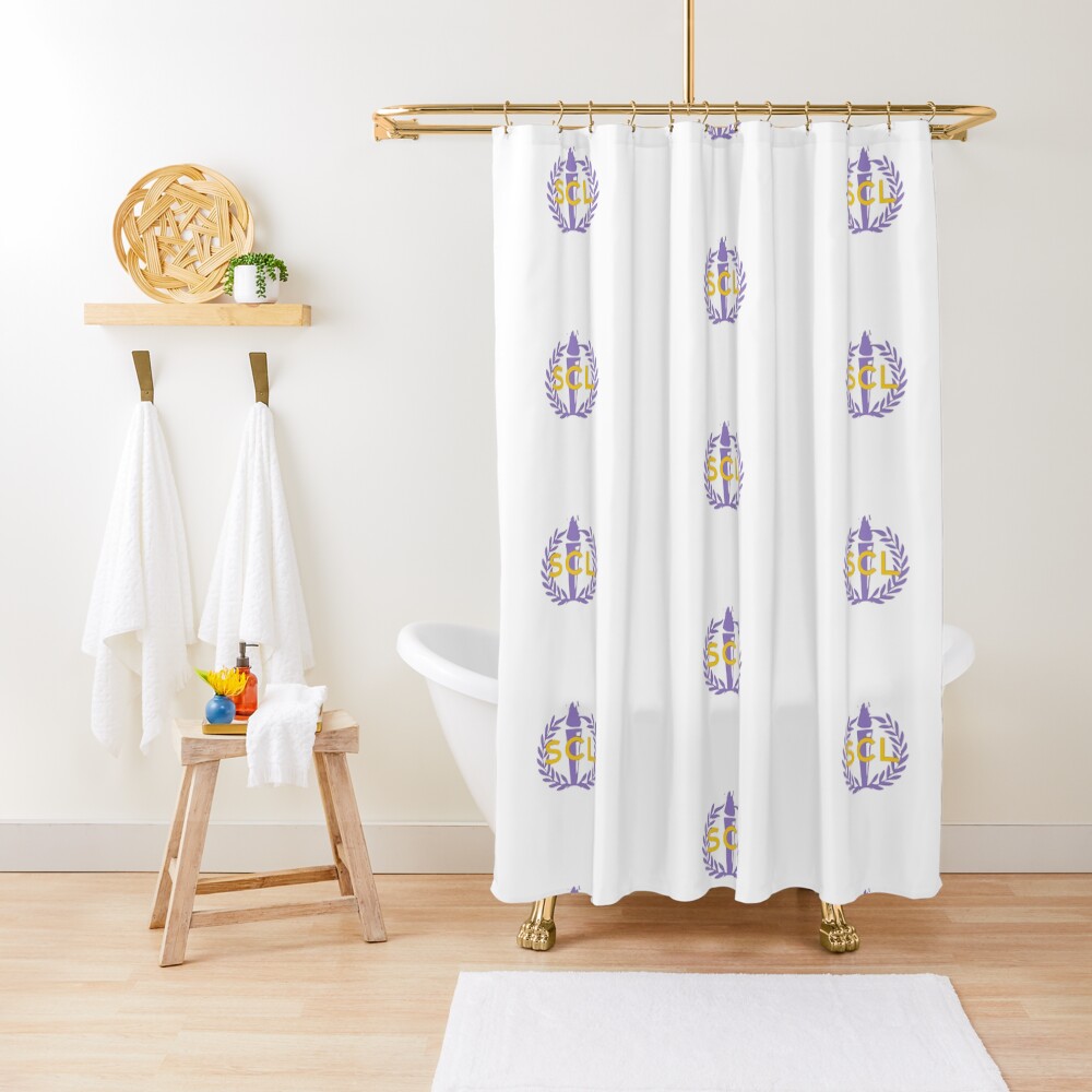 SCL Classic Logo Shower Curtain
