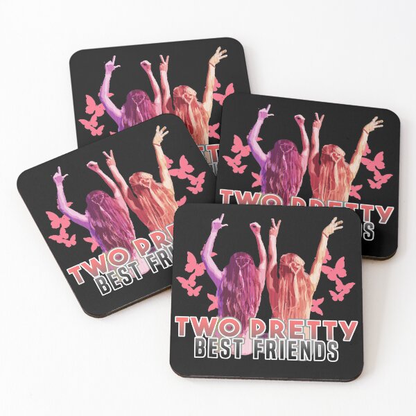 Item preview, Two Pretty Best Friends designed and sold by Dmetalx Art Apparel.