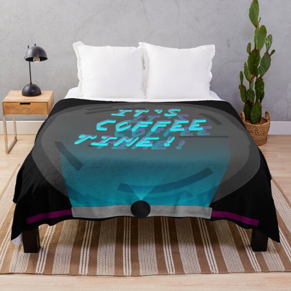 Item preview, Well look at the time, it's coffee time! designed and sold by CoffeeTheorist.