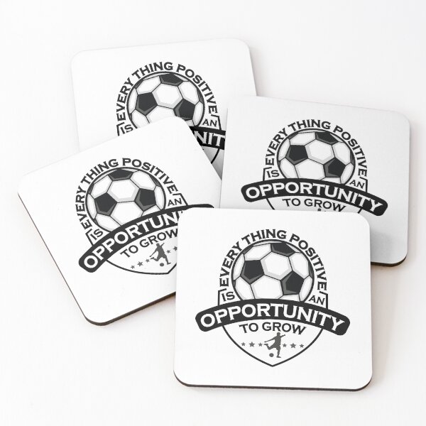 Item preview, Every thing positive is an opportunity to grow, football designed and sold by YAHIA-14.