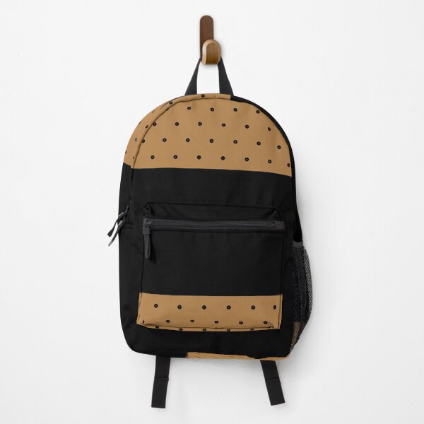 Item preview, simply elegant classic, Black dots over brown designed and sold by GulQari.