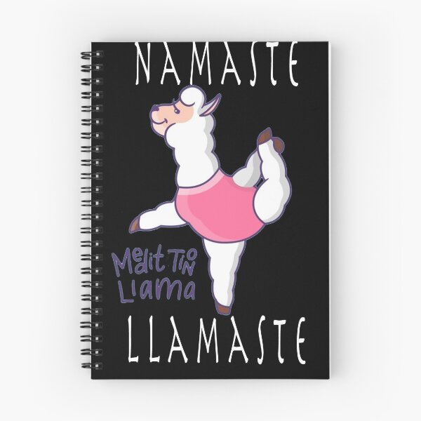 Item preview,  Llamaste Cute, Funny Meditating Yoga Llama Namaste Workout  Tank Top for Women designed and sold by Dadya.