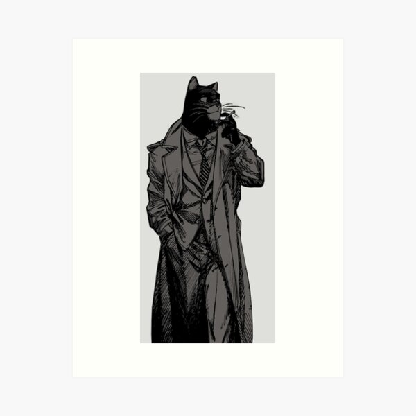 Blacksad (From Blacksad: Amarillo) Art Print
