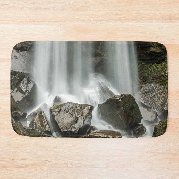 Item preview, A close up photo of the base of the Melincourt Waterfall near Resolven in the Vale of Neath South Wales designed and sold by Cameranick.