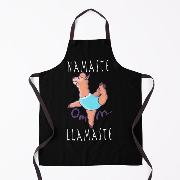 Item preview, Llamaste Cute, Funny Meditating Yoga Llama Namaste Workout Tank Top for Women designed and sold by Dadya.