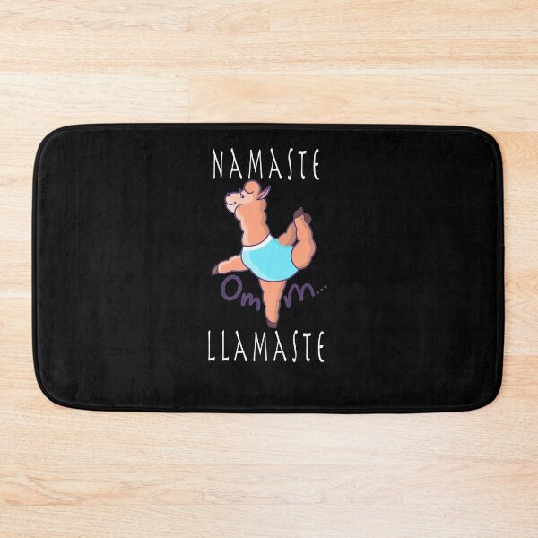 Item preview,  Llamaste Cute, Funny Meditating Yoga Llama Namaste Workout  Tank Top for Women designed and sold by Dadya.