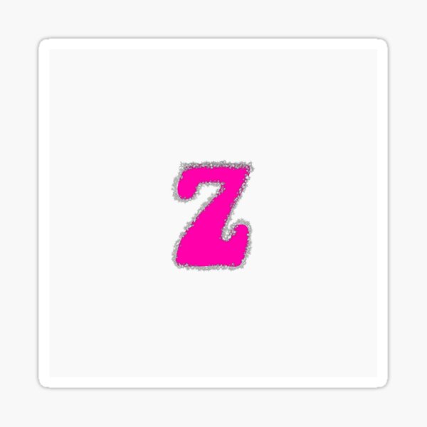 "letter z sticker " Sticker for Sale by Redbubble