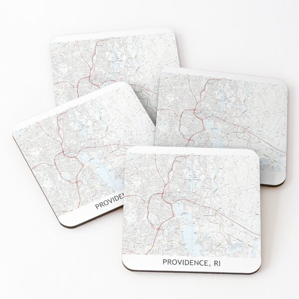 Item preview, Providence, RI Topographical Map Clean designed and sold by PGHPhotoCo.