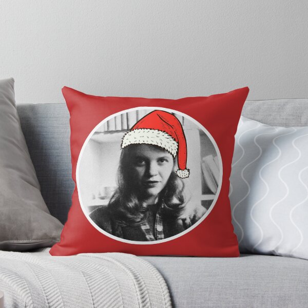Item preview, Sylvia Plath Wearing A Santa Hat designed and sold by Jordbord.