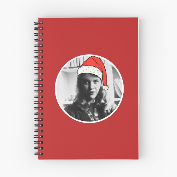 Item preview, Sylvia Plath Wearing A Santa Hat designed and sold by Jordbord.