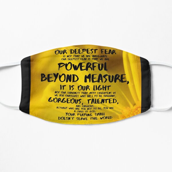 Our Deepest Fear Flat Mask