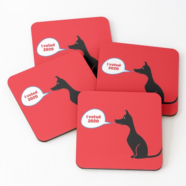 Item preview, Dog Voted 2020 designed and sold by SanfordStudio.