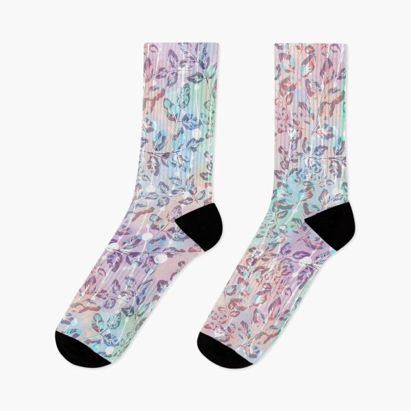 Item preview, Abstract floral pattern. Tender twigs in watercolor background . designed and sold by marinaklykva.