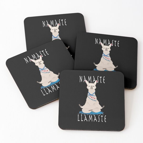 Item preview,  Llamaste Cute, Funny Meditating Yoga Llama Namaste Workout  Tank Top for Women designed and sold by Dadya.