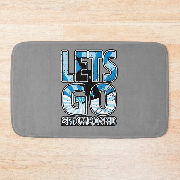 Item preview, Lets Go Snowboard - Great Snowboarding Gift designed and sold by Richard529.
