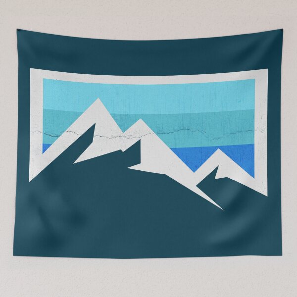 Item preview, retro winter mountain designed and sold by pholange.