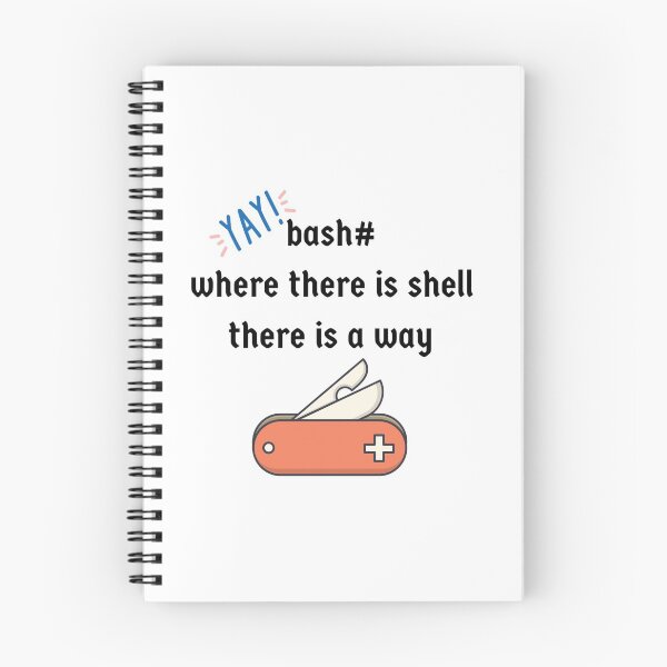 Item preview, bash where there is shell there is a way designed and sold by Indite.