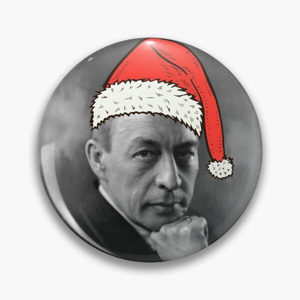 Item preview, Rachmaninoff Wearing A Santa Hat designed and sold by Jordbord.